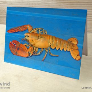 Yellow Lobster 01 Greeting Cards