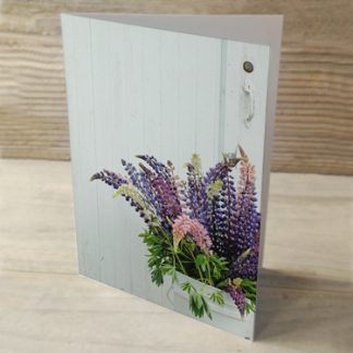 Heartwind Lupines 12 Greeting Card