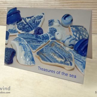 Heartwind Studios Seaglass 03 Greeting Card
