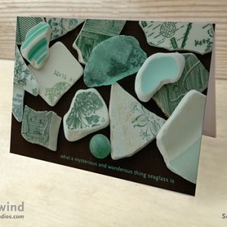 Heartwind Studios Seaglass 04 Greeting Card