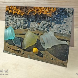 Heartwind Seaglass 09Greeting Cards