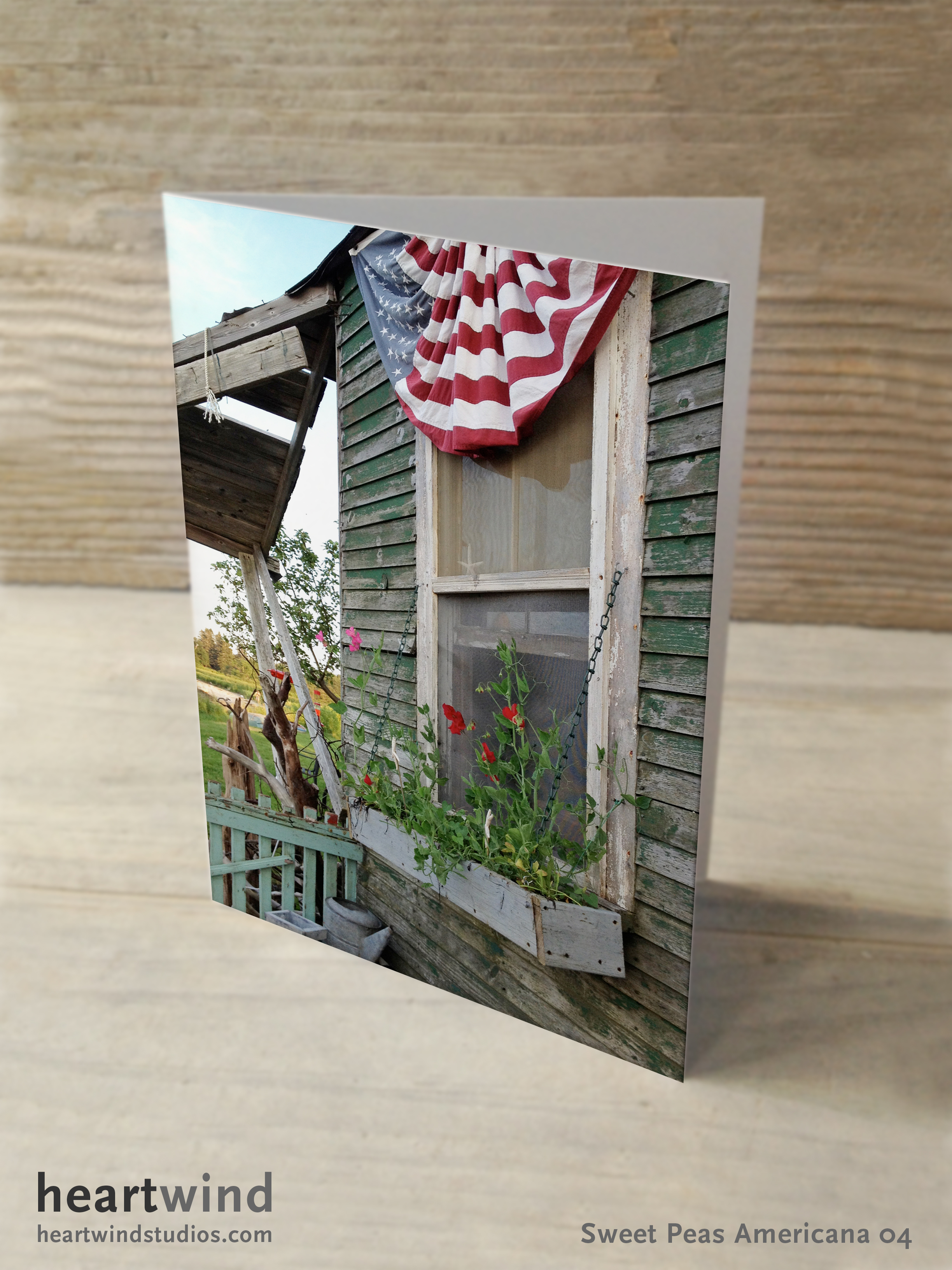 Sweet Peas Americana 02 Cards & Postcards