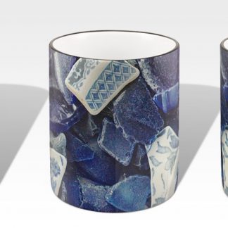 Blue Seaglass Mug