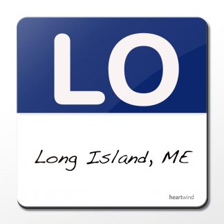 Casco Bay Freight Sticker Coasters